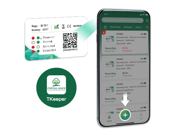 BlueTag T10 HACCP Bluetooth Temperature Data Logger