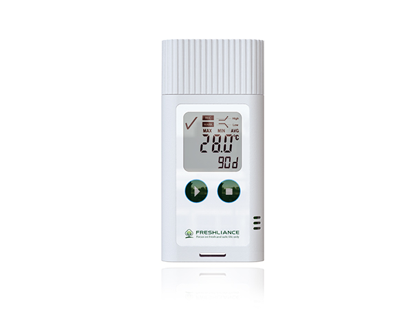 Multi use USB temperature logger for dairy product temperature monitoring