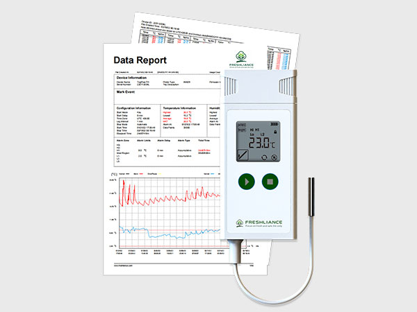 PDF Temperature data logger for blood bag temperature monitoring