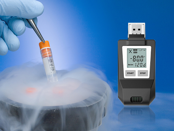 In which industries can dry-ice temperature recorders be used?